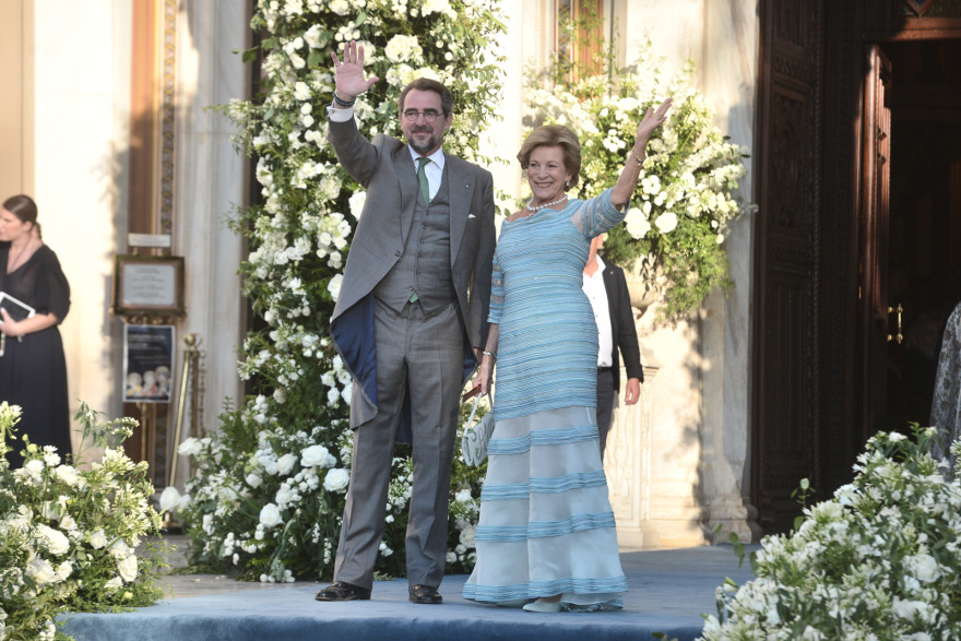 Βασιλικός γάμος στην Αθήνα - Η Θεοδώρα Γλύξμπουργκ παντρεύτηκε τον Μάθιου Κουμάρ - Δείτε βίντεο