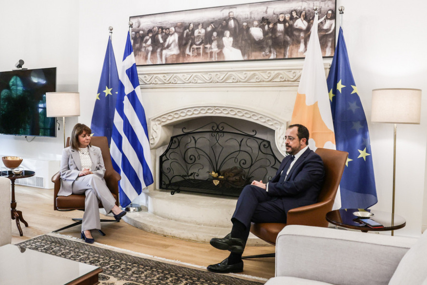 Σακελλαροπούλου για το Κυπριακό: Με ρεαλισμό και αποφασιστικότητα διεκδικούμε λύση διζωνικής, δικοινοτικής ομοσπονδίας