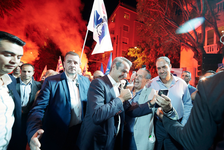 Μητσοτάκης στη Ρηγίλλης: Να χαρίσουμε στη ΝΔ τρεις συνεχόμενες κυβερνητικές θητείες 