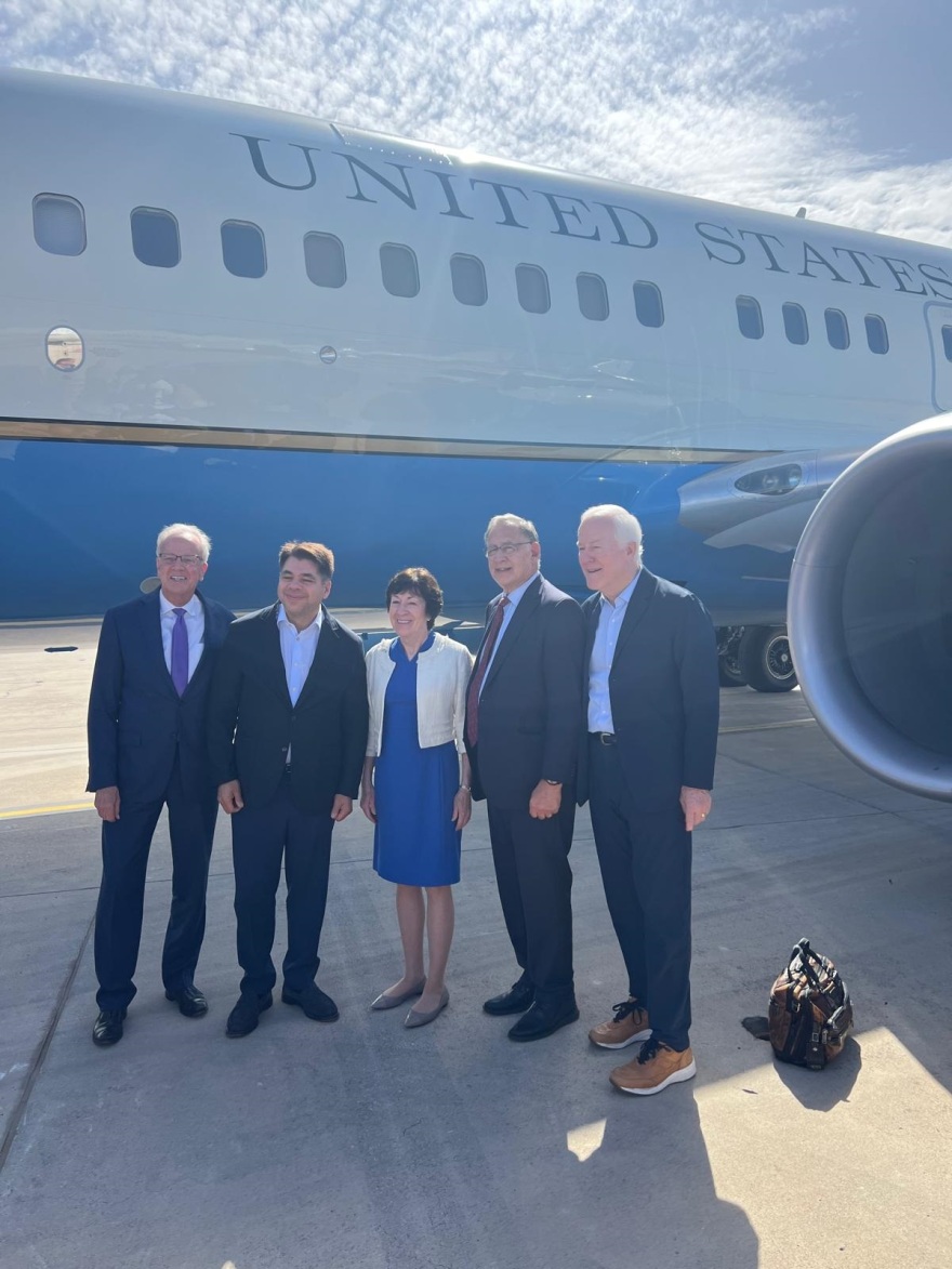 Ο Μητσοτάκης συναντήθηκε με Ρεπουμπλικανούς Γερουσιαστές στα Χανιά - Παρών ο Δένδιας