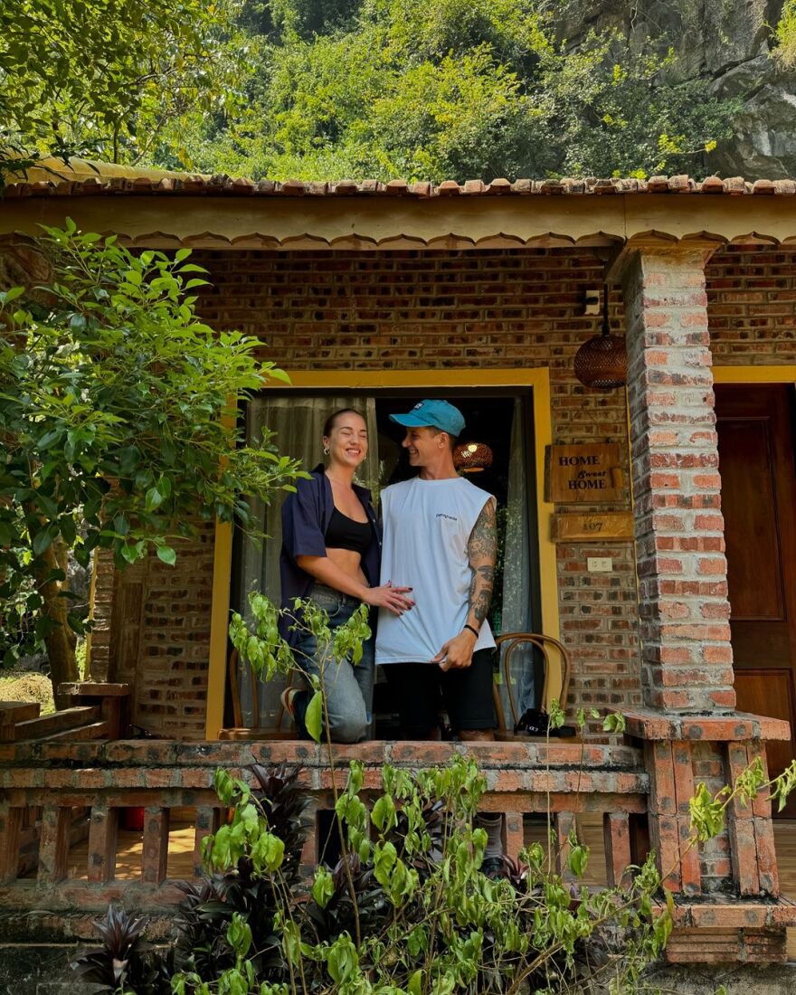 Ηλίας Μπόγδανος - Αλεξάνδρα Εξαρχοπούλου: Το φωτογραφικό άλμπουμ από το ταξίδι τους στο Βιετνάμ