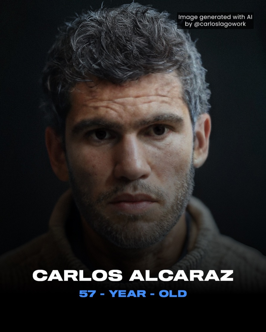 Πώς θα μοιάζουν οι κορυφαίοι τενίστες του σήμερα το 2060; Η τεχνητή νοημοσύνη έχει τις απαντήσεις