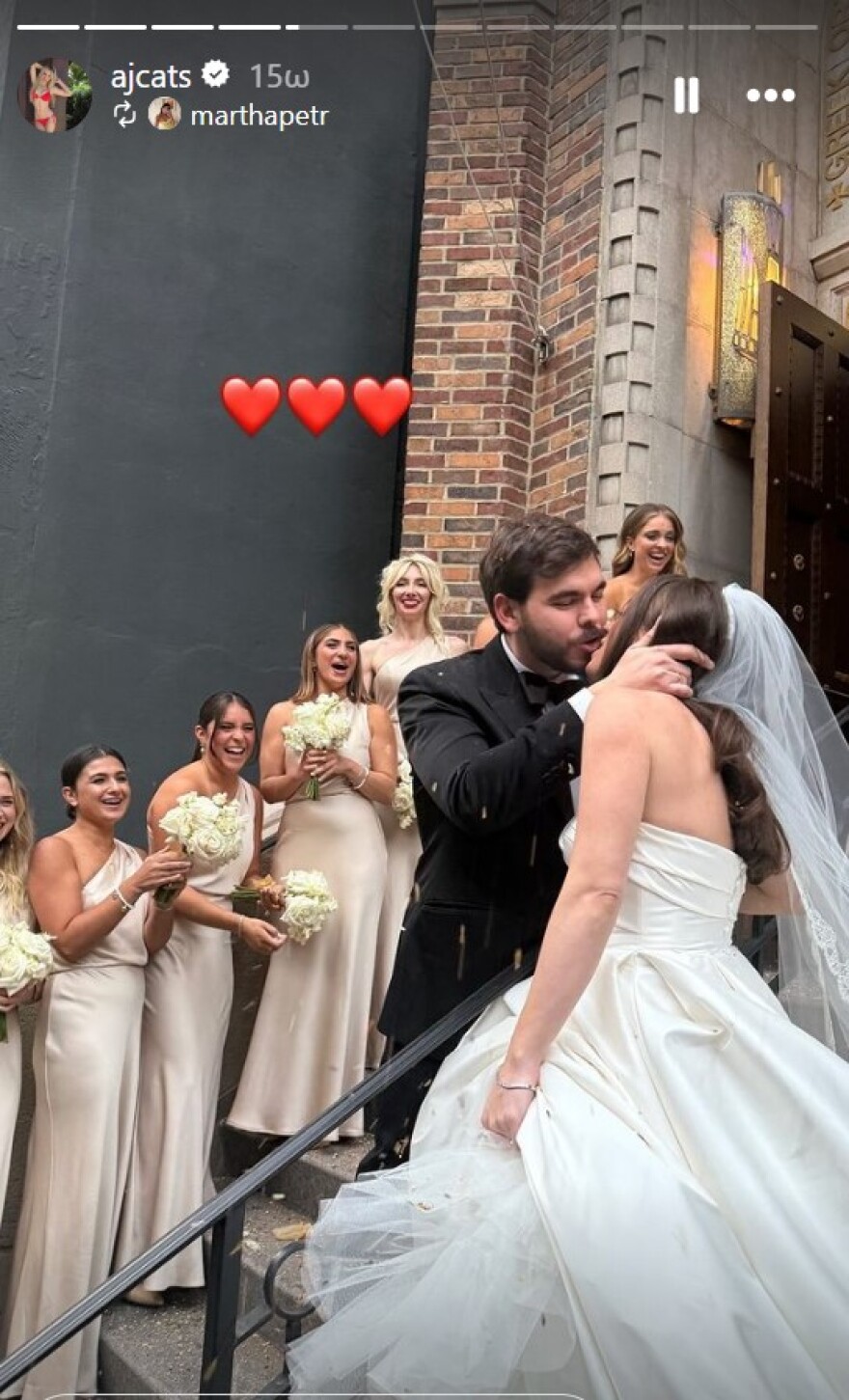 Τζον Κατσιματίδης: Ο γιος του δισεκατομμυριούχου παντρεύτηκε την αγαπημένη του στη Νέα Υόρκη - Δείτε φωτογραφίες και βίντεο