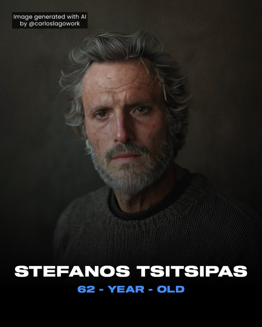 Πώς θα μοιάζουν οι κορυφαίοι τενίστες του σήμερα το 2060; Η τεχνητή νοημοσύνη έχει τις απαντήσεις