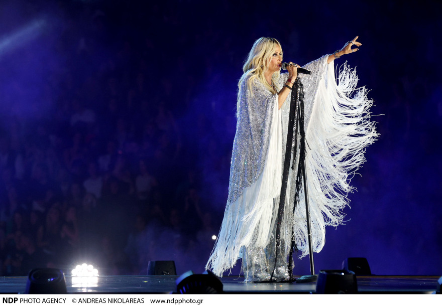 Άννα Βίσση: Δύο μήνες χρειάστηκαν για να ετοιμαστούν τα ρούχα που φόρεσε στο Καλλιμάρμαρο