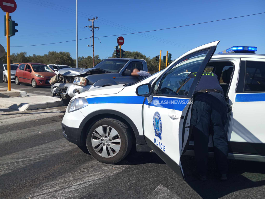 Χανιά: Τροχαίο ατύχημα με σοβαρά τραυματισμένο οδηγό μηχανής