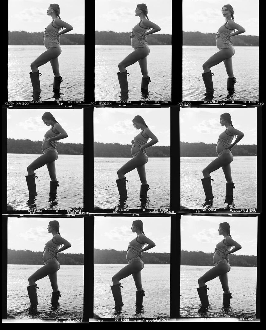 Χέιλι Μπίμπερ: Δημοσίευσε φωτογραφίες από την περίοδο της εγκυμοσύνης της 