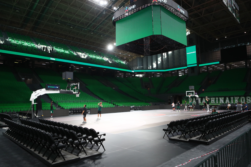 Παναθηναϊκός: Η μεταμόρφωση του ΟΑΚΑ - Το μπασκετικό στολίδι της Ελλάδας παρουσιάζεται στο κοινό του - Βίντεο, φωτογραφίες 