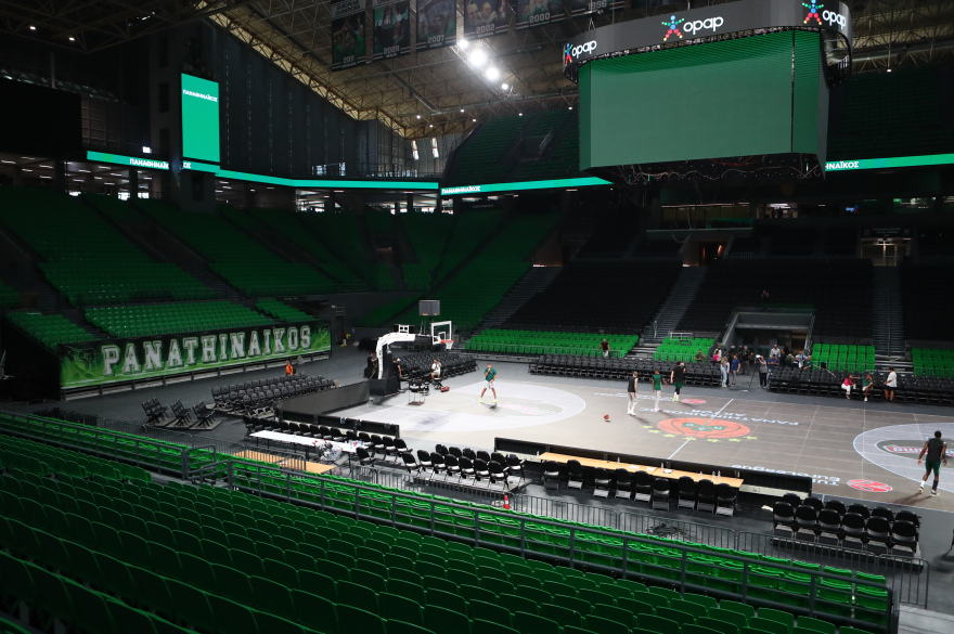 Παναθηναϊκός: Η μεταμόρφωση του ΟΑΚΑ - Το μπασκετικό στολίδι της Ελλάδας παρουσιάζεται στο κοινό του - Βίντεο, φωτογραφίες 