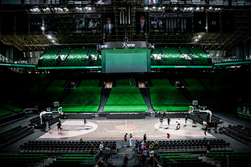 Παναθηναϊκός: Η μεταμόρφωση του ΟΑΚΑ - Το μπασκετικό στολίδι της Ελλάδας παρουσιάζεται στο κοινό του - Βίντεο, φωτογραφίες 