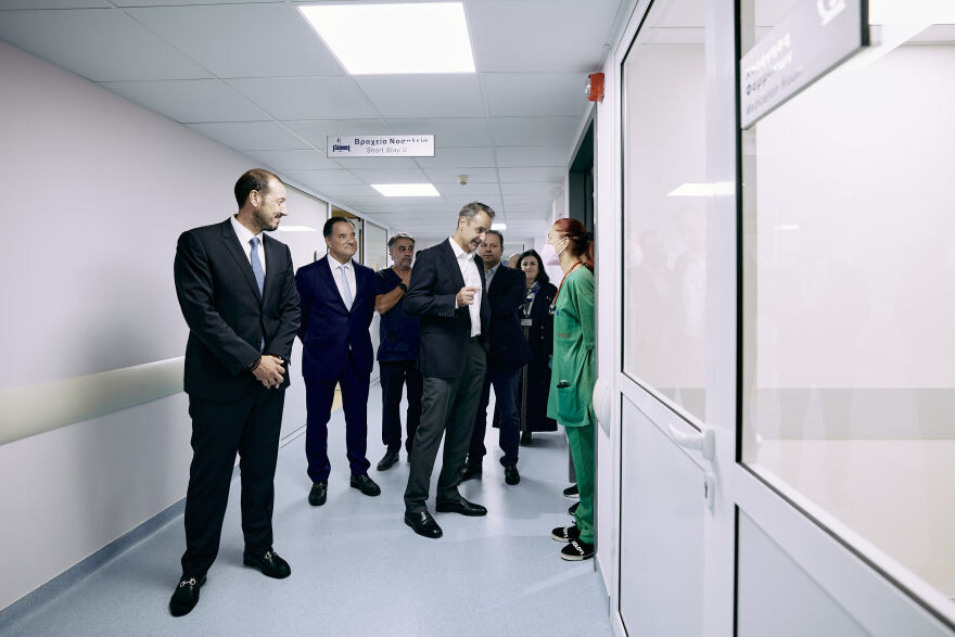 Μητσοτάκης στο Παίδων «Αγία Σοφία»: Το ΕΣΥ αλλάζει, έχουμε στρατηγικό σχέδιο 3ετίας - Δείτε βίντεο και φωτογραφίες