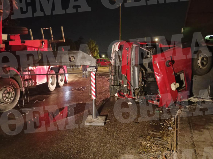 Ασπρόπυργος: Εκτροπή πυροσβεστικού οχήματος - Ένας νεκρός, δύο τραυματίες