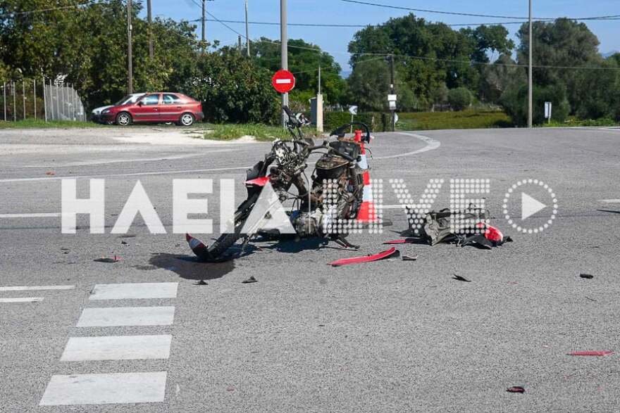 Νέα τραγωδία στην Πατρών - Πύργου: Νεκρός 57χρονος αναβάτης μετά τη σύγκρουση με ΙΧ