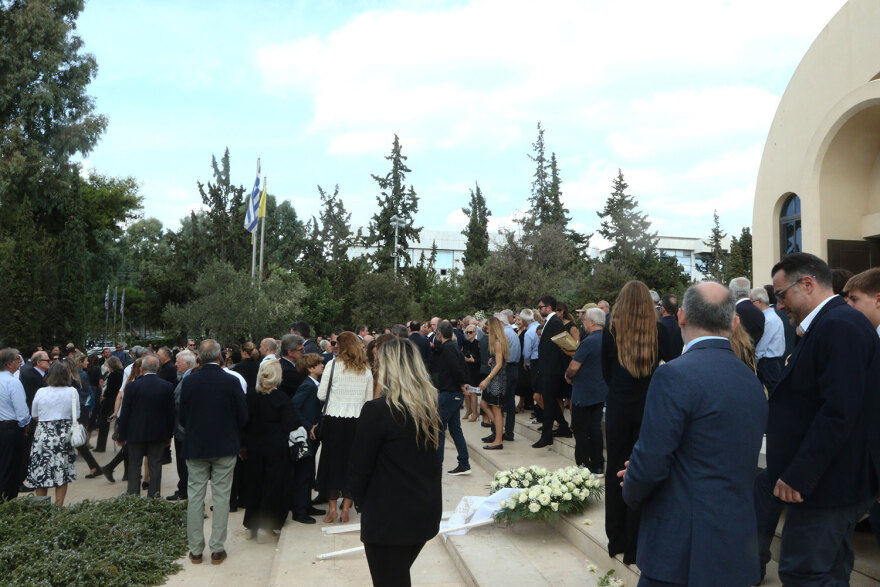 Αθηνά Μαρτίνου: Το ύστατο χαίρε στη μεγάλη κυρία της ναυτιλίας - Δείτε φωτογραφίες