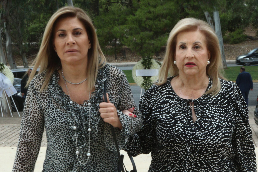 Αθηνά Μαρτίνου: Το ύστατο χαίρε στη μεγάλη κυρία της ναυτιλίας - Δείτε φωτογραφίες