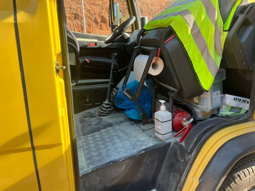 Θεσσαλονίκη: Άνοιξε πυροσβεστήρας σε σχολικό λεωφορείο και ακινητοποιήθηκε στον περιφερειακό