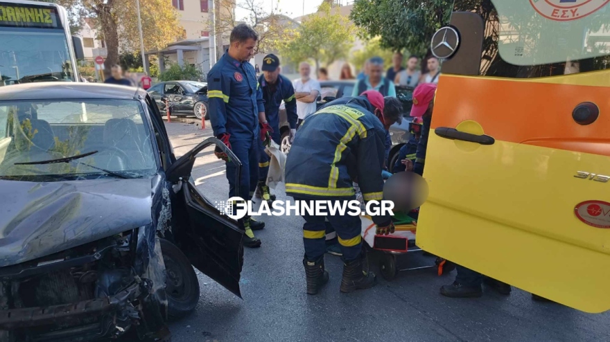 Κρήτη: Σύγκρουση οχημάτων στα Χανιά - Δύο τραυματίες