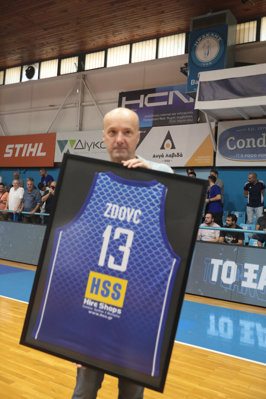 Ηρακλής: Τιμήθηκε και αποθεώθηκε ο Γιούρι Ζντοβτς - Βίντεο, φωτογραφίες 