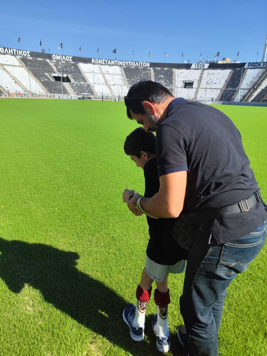Ο Γιάννης Παπαστεφανάκης πάτησε το χορτάρι της Τούμπας