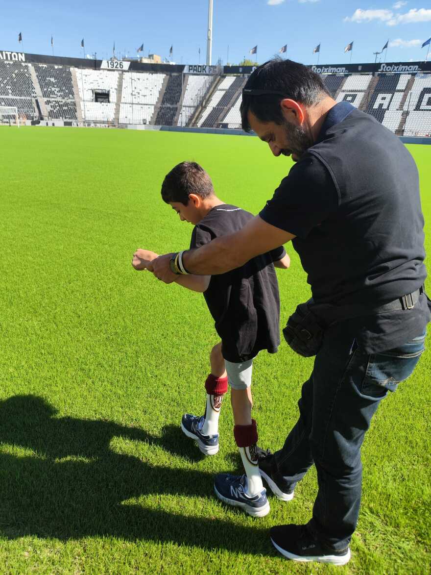 Ο Γιάννης Παπαστεφανάκης πάτησε το χορτάρι της Τούμπας