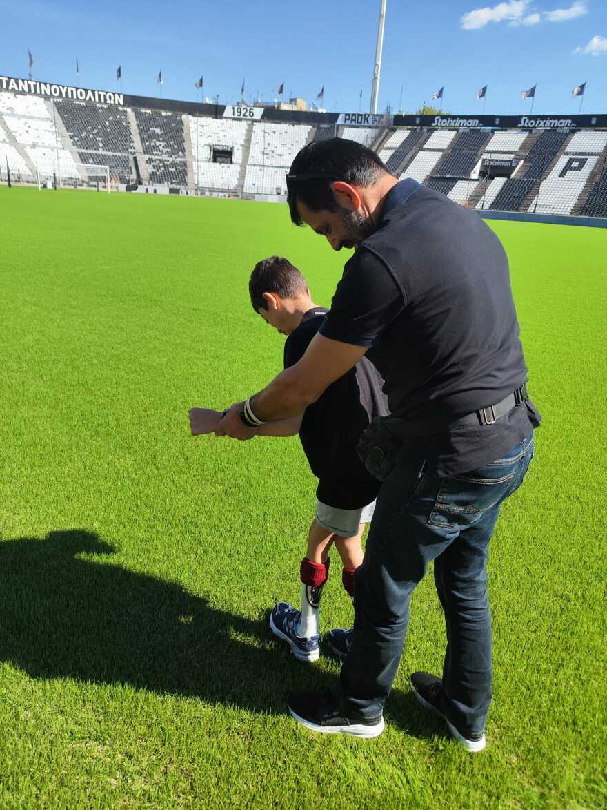 Ο Γιάννης Παπαστεφανάκης πάτησε το χορτάρι της Τούμπας