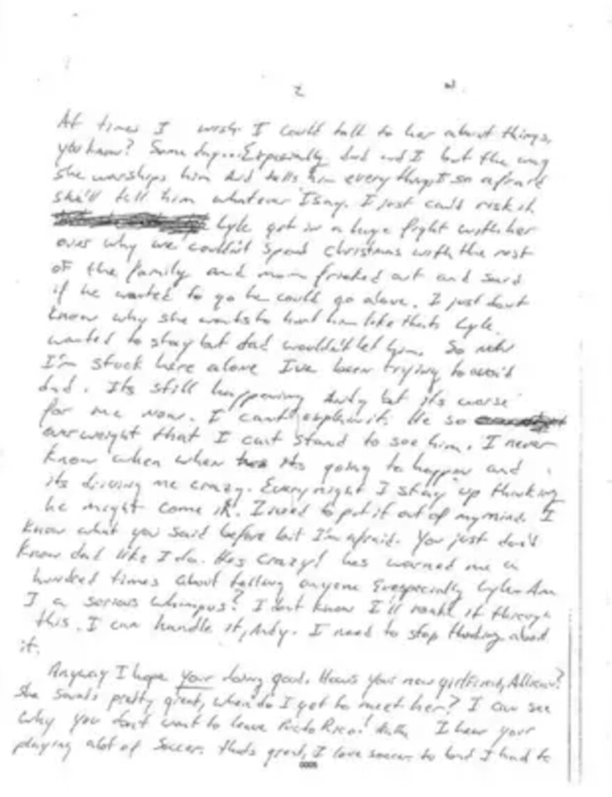 Υπόθεση Μενέντεζ: Αυτό είναι το γράμμα που υποστηρίζουν ότι αποδεικνύει την κακοποίηση από τον πατέρα τους