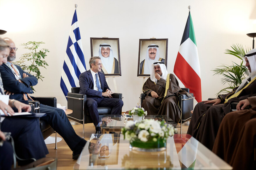 Μητσοτάκης: Συναντήθηκε με ηγέτες κρατών του Κόλπου - Στο επίκεντρο επενδύσεις και η ανάφλεξη στη Μέση Ανατολή