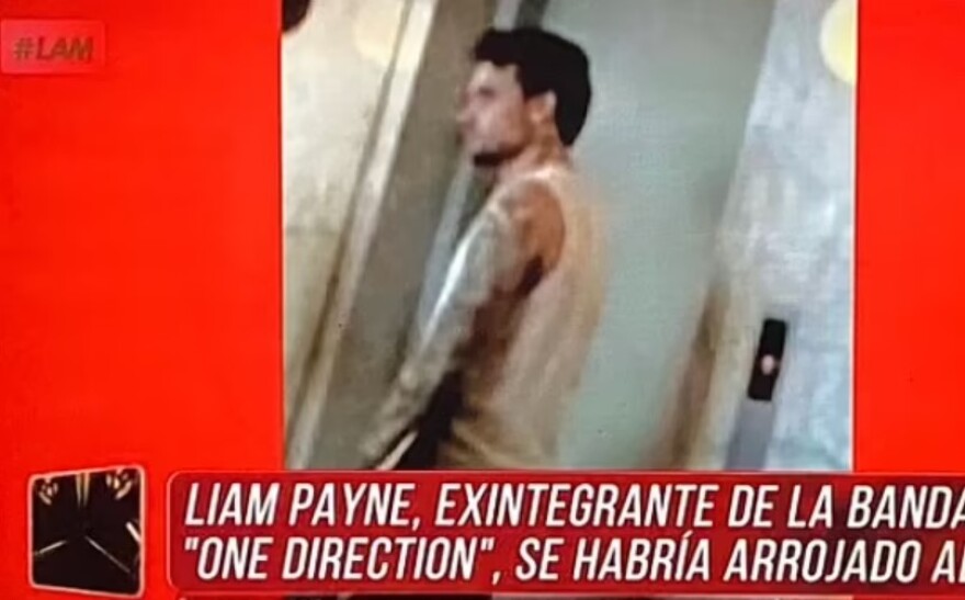 Λίαμ Πέιν: Η στιγμή που επιστρέφει στο δωμάτιο του ξενοδοχείου πριν τη μοιραία πτώση από το μπαλκόνι - Δείτε τη φωτογραφία