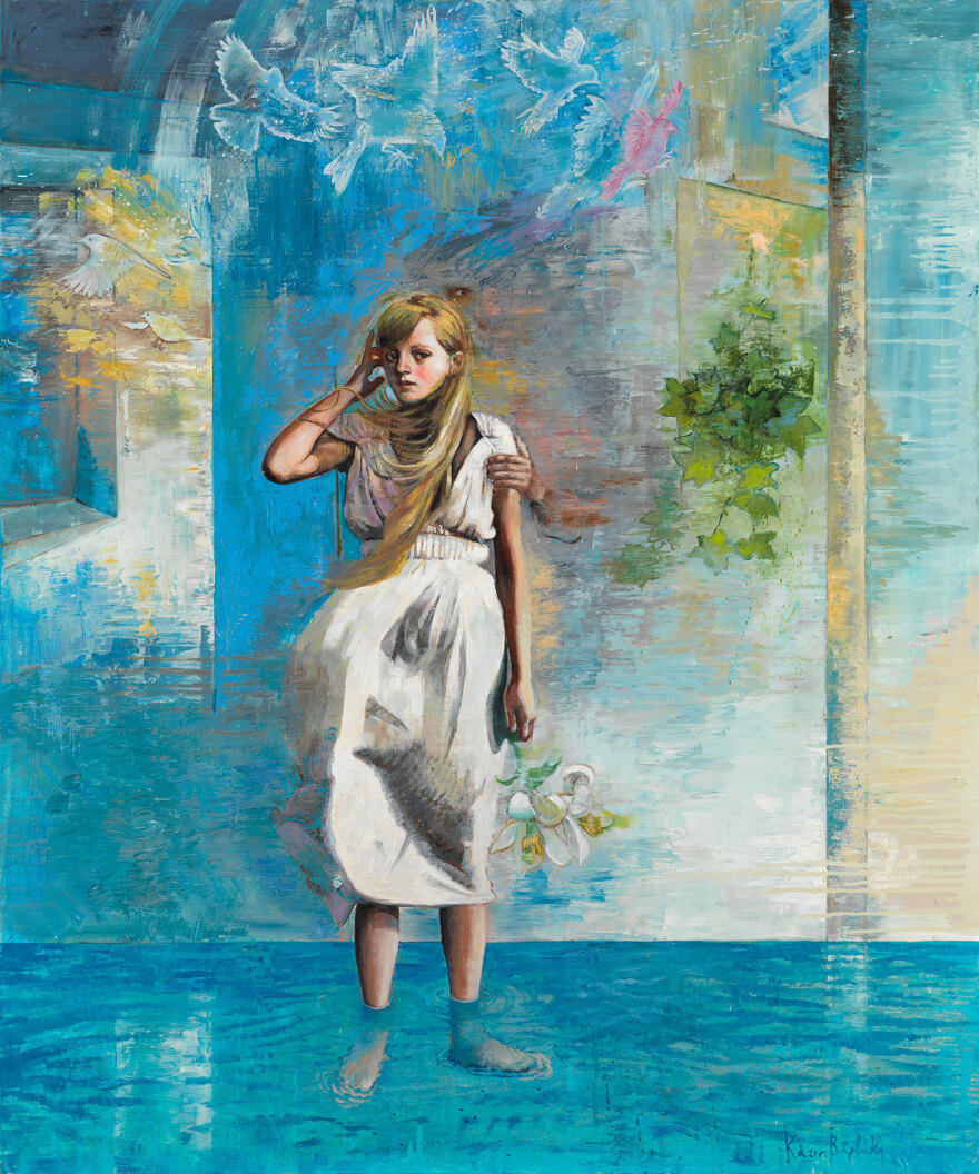 «Φυσάει ο Χρόνος στα Όνειρα»: Η ζωγράφος Κάτια Βαρβάκη παρουσιάζει τα νέα της έργα