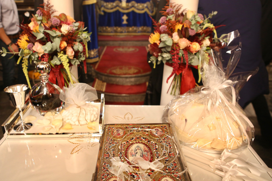 Παντρεύτηκε ο Χάρης Δούκας τη Γεωργία Πολυτάνου στη Θήβα - Βίντεο και φωτογραφίες 