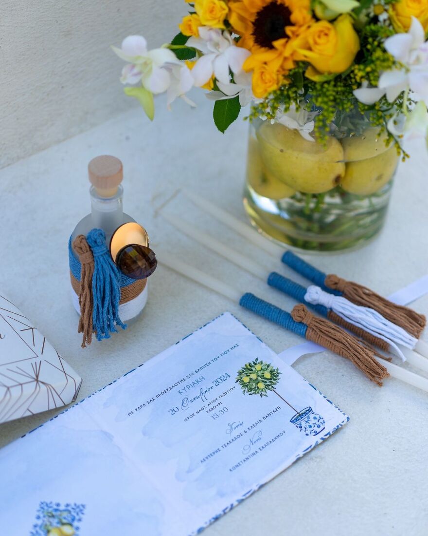 Κλέλια Πανταζή - Λευτέρης Τσάκαλος: Βάφτισαν τον γιο τους