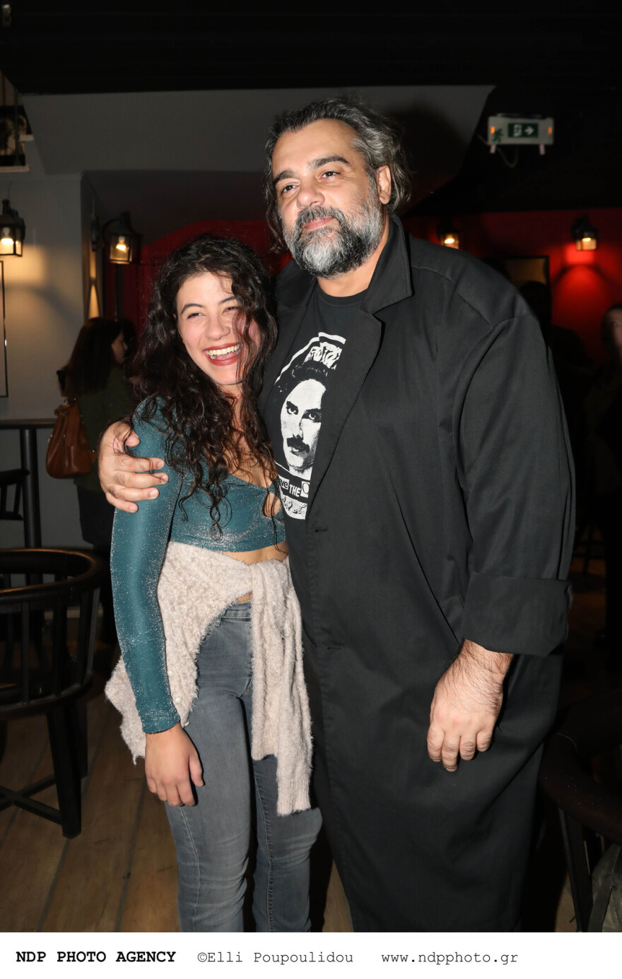 Σταύρος Θεοδωράκης: Παρακολούθησε την κόρη του στο θέατρο