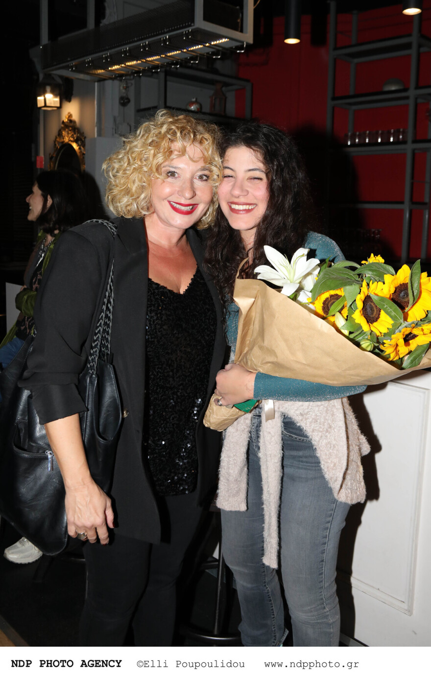 Σταύρος Θεοδωράκης: Παρακολούθησε την κόρη του στο θέατρο