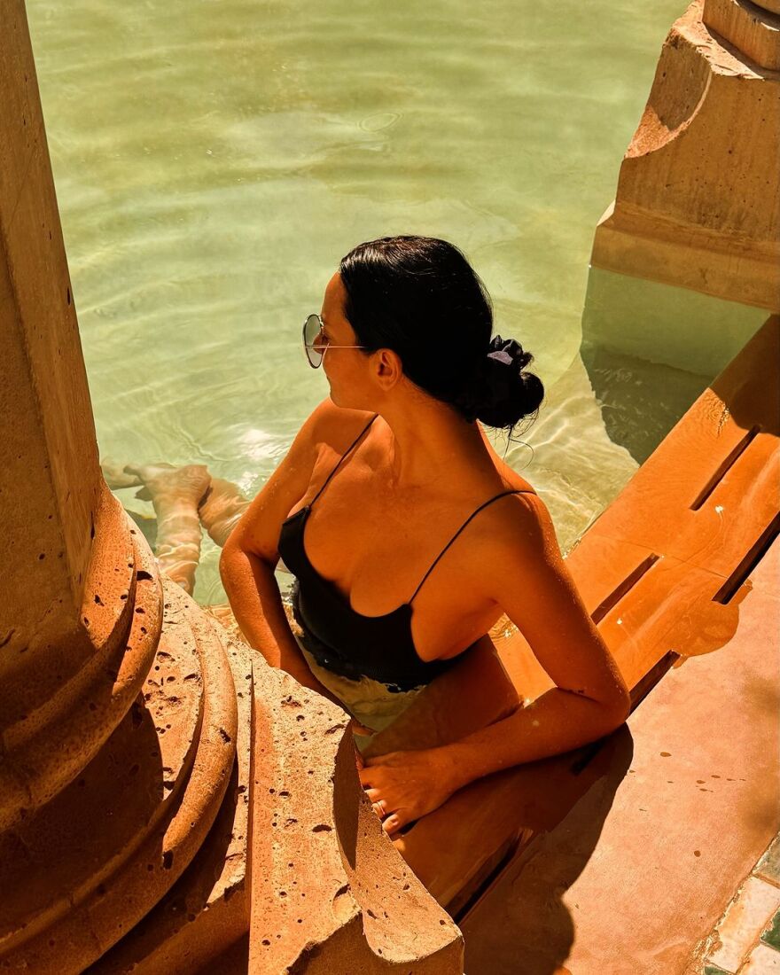 Ζενεβιέβ Μαζαρί: Ταξίδεψε στις Μαρακές - Δείτε φωτογραφίες