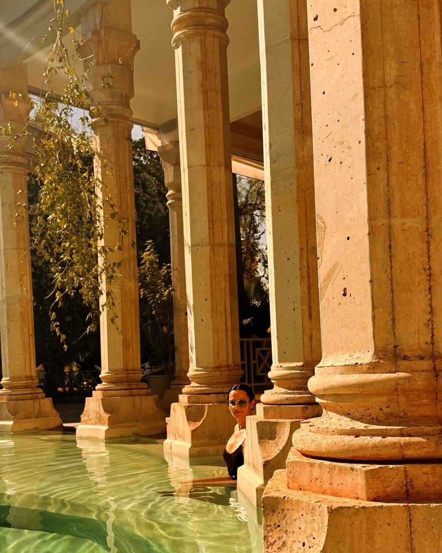 Ζενεβιέβ Μαζαρί: Ταξίδεψε στις Μαρακές - Δείτε φωτογραφίες