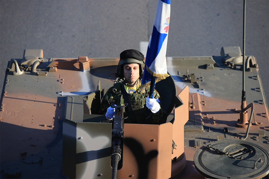 Θεσσαλονίκη: Εντυπωσιακές εικόνες από την πρόβα τζενεράλε για την στρατιωτική παρέλαση της 28ης Οκτωβρίου