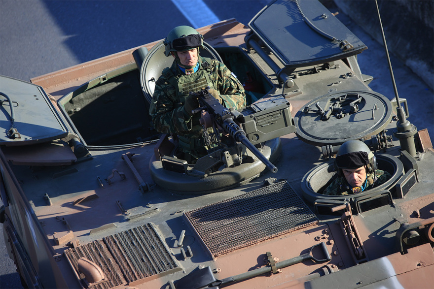 Θεσσαλονίκη: Εντυπωσιακές εικόνες από την πρόβα τζενεράλε για την στρατιωτική παρέλαση της 28ης Οκτωβρίου