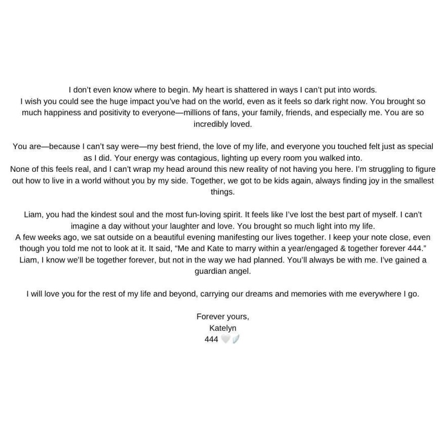 Κέιτ Κάσιντι: Η ανάρτηση για τα φετινά Χριστούγεννα χωρίς τον Λίαμ Πέιν - Για άλλους περίοδος ευτυχίας, για άλλους περίοδος θλίψης