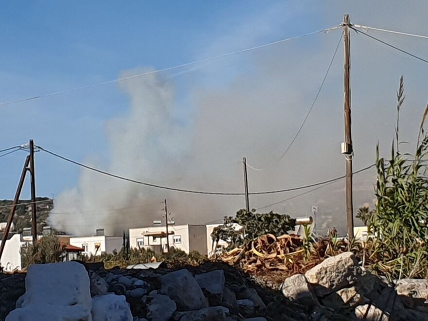 Οριοθετήθηκε η φωτιά στην Κω