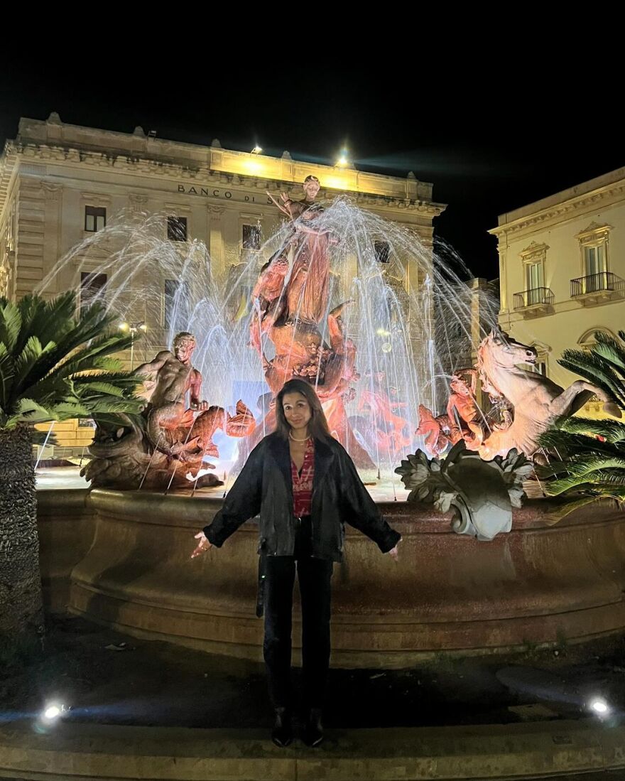 Κατερίνα Παπουτσάκη: Ταξίδεψε στη Σικελία - Δείτε φωτογραφίες