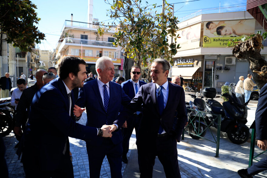 Κυριάκος Μητσοτάκης: Στις εορταστικές εκδηλώσεις για την 28η Οκτωβρίου στο Περιστέρι