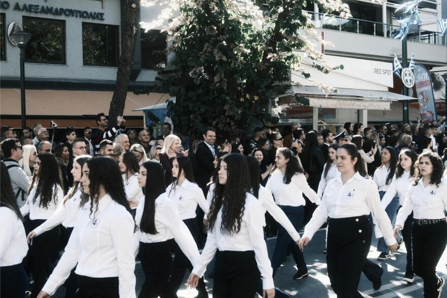 Στέφανος Κασσελάκης: Στην παρέλαση της Αλεξανδρούπολης για την 28η Οκτωβρίου