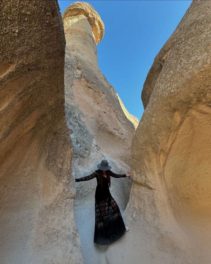 Ιωάννα Παλιοσπύρου: Ταξίδεψε στην Καππαδοκία