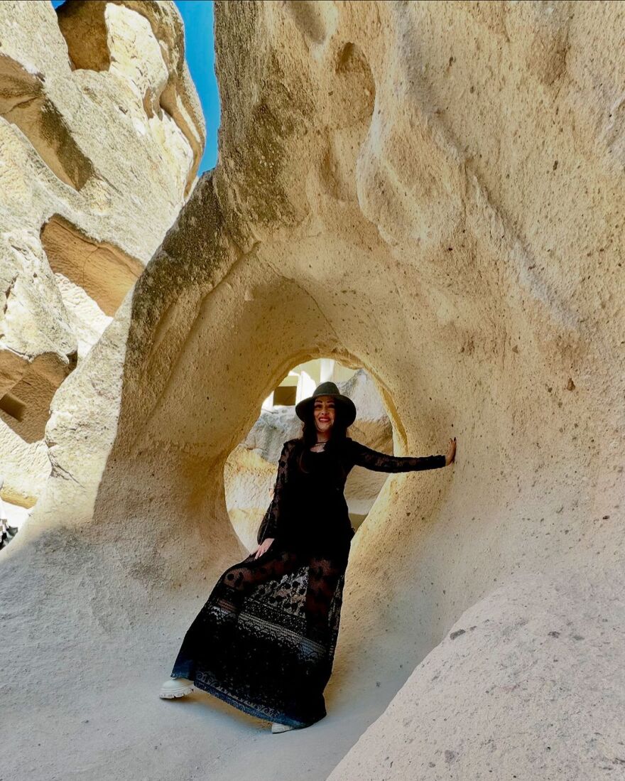 Ιωάννα Παλιοσπύρου: Ταξίδεψε στην Καππαδοκία