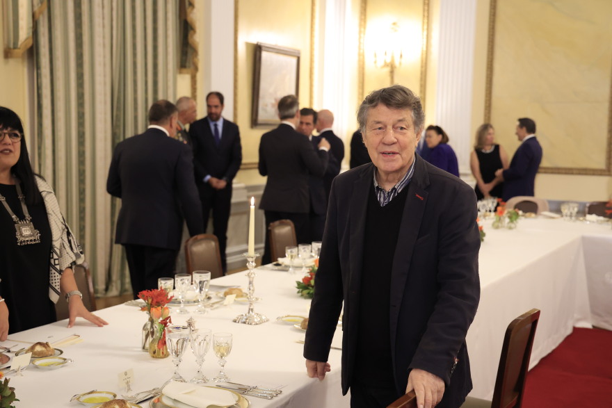 Επίσημο δείπνο για τον Σταϊνμάιερ στο Προεδρικό - Παρών και ο Ρεχάγκελ (Φωτογραφίες)