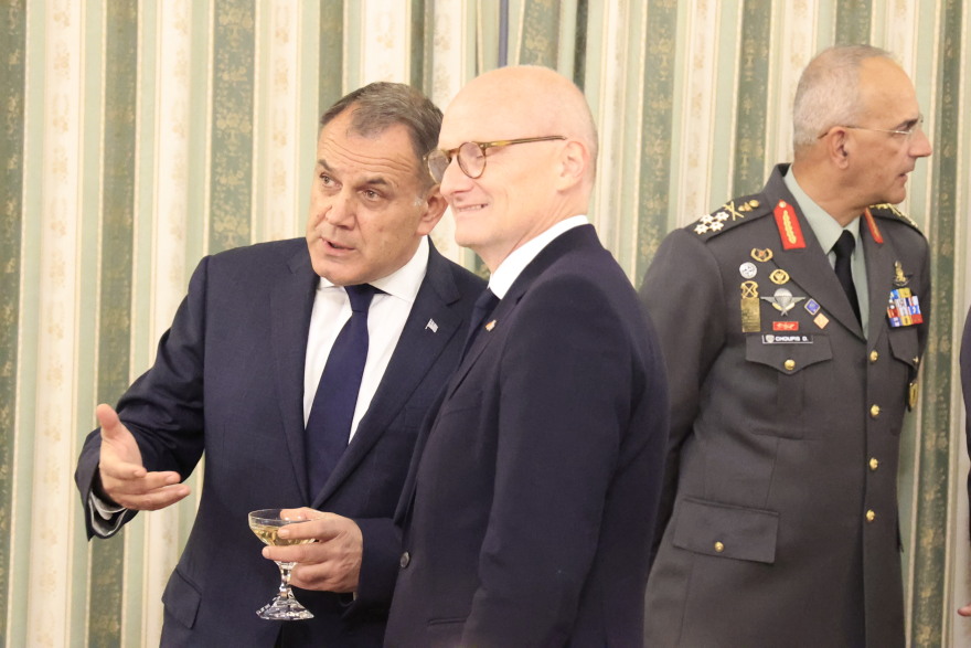 Επίσημο δείπνο για τον Σταϊνμάιερ στο Προεδρικό - Παρών και ο Ρεχάγκελ (Φωτογραφίες)