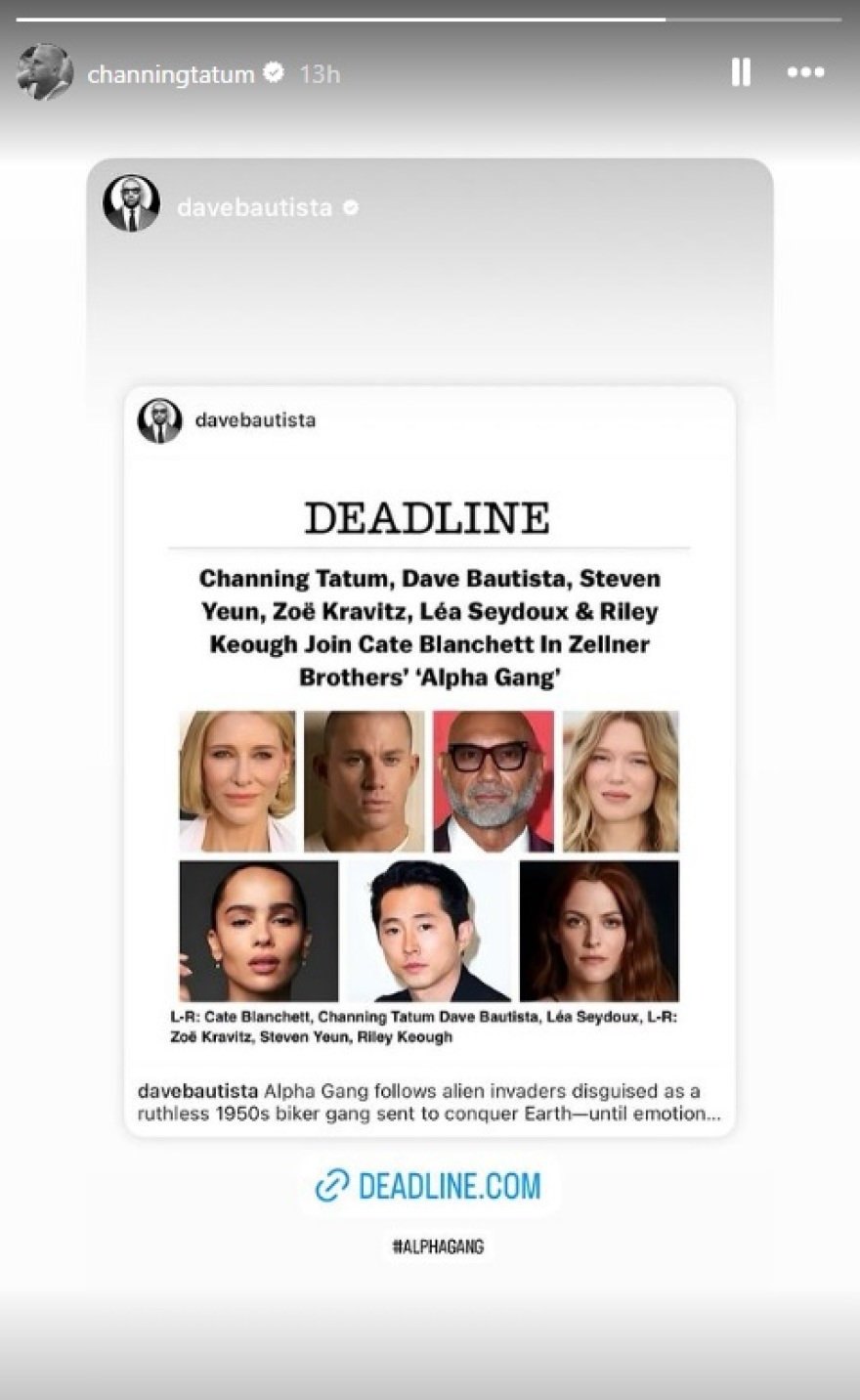 Τσάνινγκ Τέιτουμ: H ανάρτηση που έκανε για τη Ζόι Κράβιτζ λίγες ώρες πριν ανακοινωθεί ο χωρισμός τους