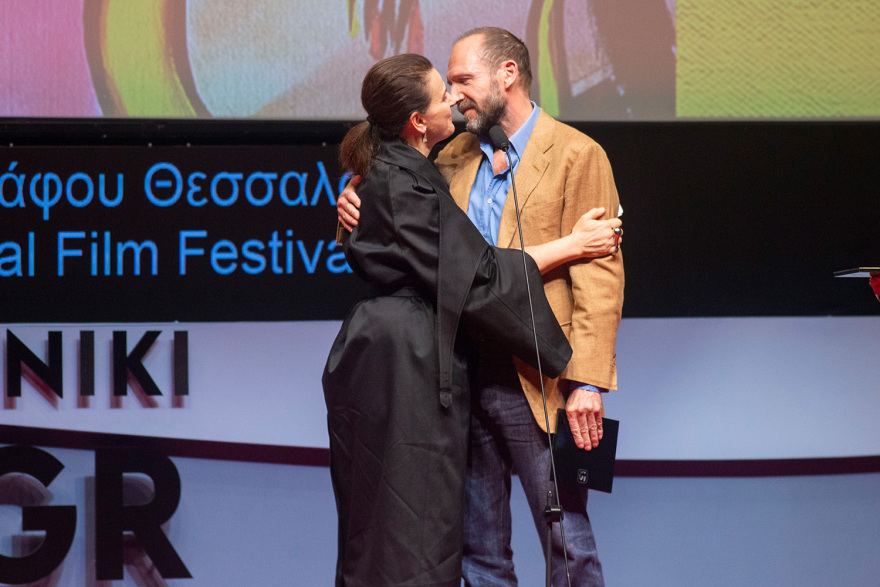 Φεστιβάλ Κινηματογράφου Θεσσαλονίκης - Τιμητικός «Χρυσός Αλέξανδρος» σε Ζιλιέτ Μπινός και Ρέιφ Φάινς - «Ο Όμηρος, ο Σοφοκλής κι ο Παΐσιος μου δείχνουν τον δρόμο» είπε η Γαλλίδα σταρ