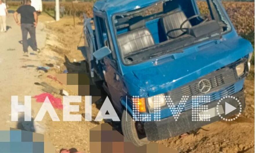 Αχαΐα: Δύο νεκροί και τουλάχιστον τέσσερις τραυματίες έπειτα από ανατροπή οχήματος