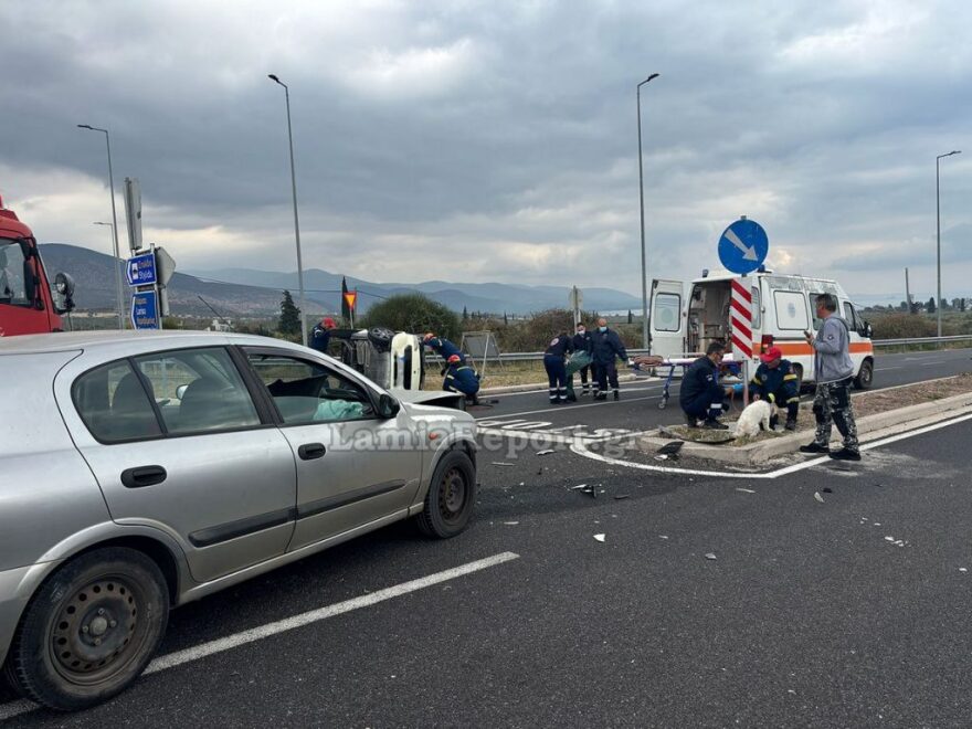 Λαμία: Νεκρός 54χρονος σε τροχαίο - Το σκυλάκι του διασώθηκε και περίμενε τον ιδιοκτήτη του δίπλα στο τρακάρισμα
